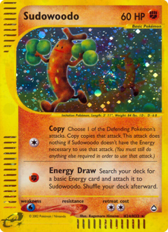 Sudowoodo - Aquapolis