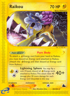 Raichu - Skyridge #27 Price & Value ($104.96) | PokeScope