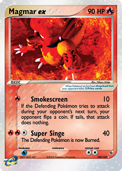 Magmar ex - Ruby & Sapphire