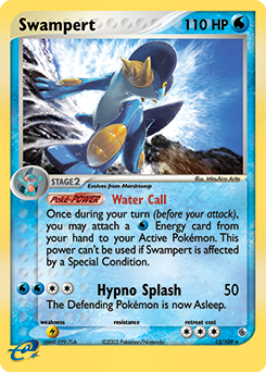 Swampert - Ruby & Sapphire