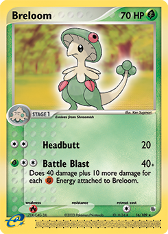 Breloom - Ruby & Sapphire