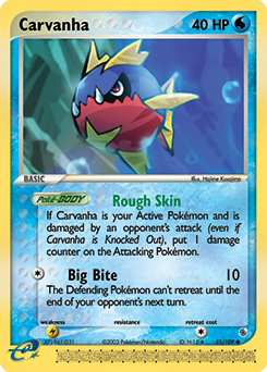 Carvanha - Ruby & Sapphire