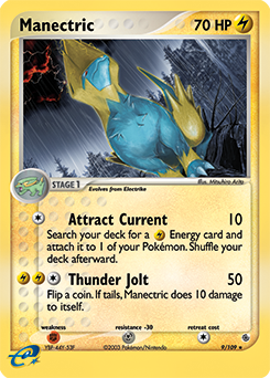 Manectric - Ruby & Sapphire