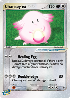 Chansey ex - Ruby & Sapphire