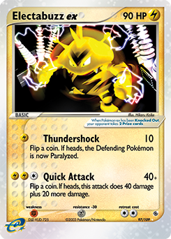 Electabuzz ex - Ruby & Sapphire