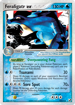 Feraligatr ex - Unseen Forces