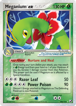 Meganium ex - Unseen Forces