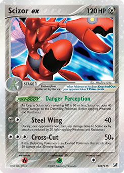 Scizor ex - Unseen Forces