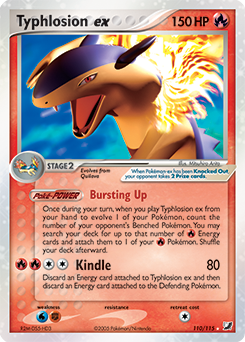 Typhlosion ex - Unseen Forces