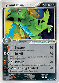 Tyranitar ex - Unseen Forces
