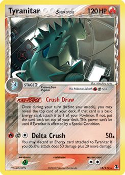 Tyranitar δ - Delta Species