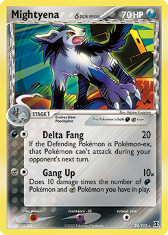 Mightyena δ - Delta Species