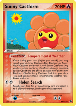 Sunny Castform - Delta Species