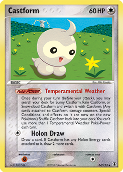 Castform - Delta Species