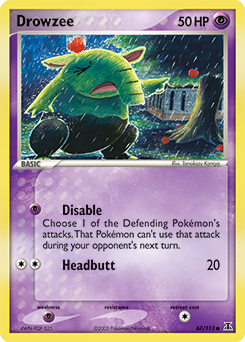 Drowzee - Delta Species