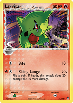 Larvitar δ - Delta Species