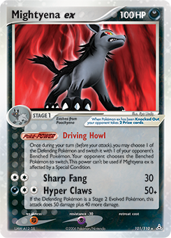Mightyena ex - Holon Phantoms