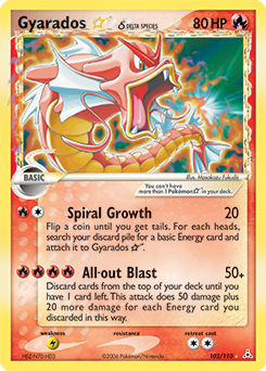 Gyarados ★ δ - Holon Phantoms