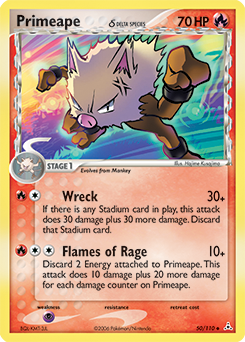 Primeape δ - Holon Phantoms