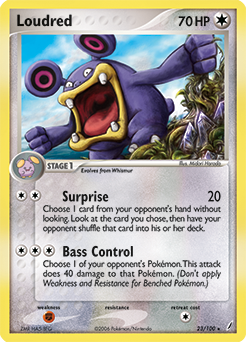 Loudred - Crystal Guardians