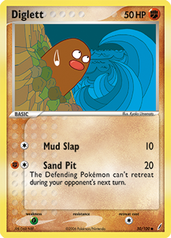 Diglett - Crystal Guardians