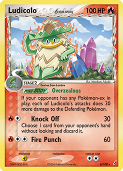 Ludicolo δ - Crystal Guardians
