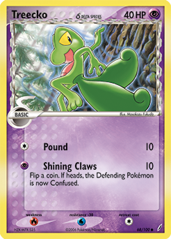 Treecko δ - Crystal Guardians