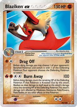 Blaziken ex - Crystal Guardians