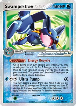 Swampert ex - Crystal Guardians