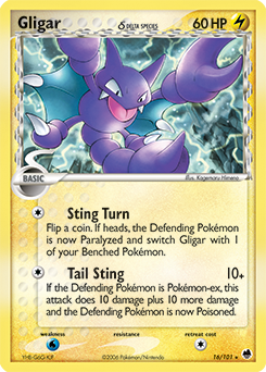 Gligar δ - Dragon Frontiers
