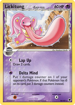 Lickitung δ - Dragon Frontiers