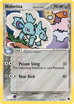 Nidorina δ - Dragon Frontiers