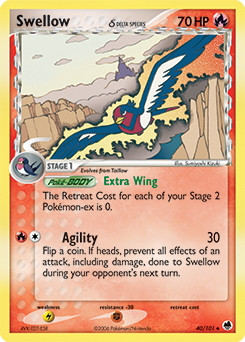 Swellow δ - Dragon Frontiers
