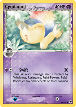 Cyndaquil δ - Dragon Frontiers