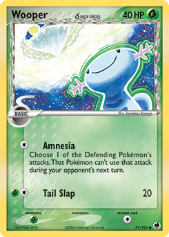 Wooper δ - Dragon Frontiers