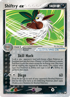 Shiftry ex - Power Keepers