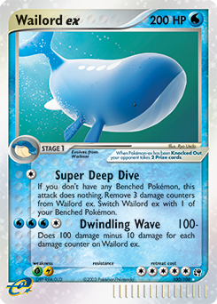Wailord ex - Sandstorm