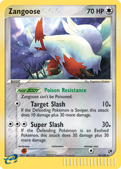 Zangoose - Sandstorm