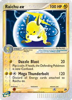 Raichu ex - Sandstorm