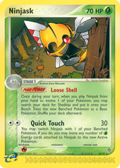 Ninjask - Dragon