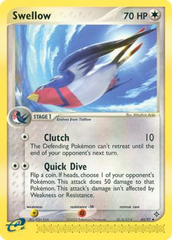 Swellow - Dragon