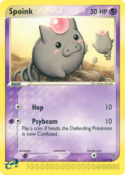 Spoink - Dragon