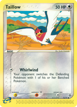 Taillow - Dragon