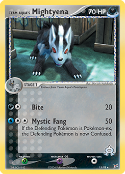 Team Aqua's Mightyena - Team Magma vs Team Aqua