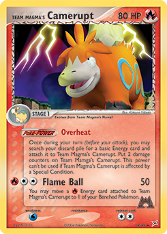 Team Magma's Camerupt - Team Magma vs Team Aqua