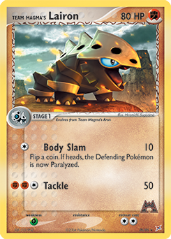 Team Magma's Lairon - Team Magma vs Team Aqua