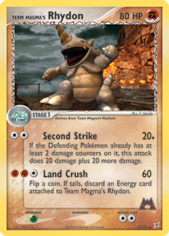 Team Magma's Rhydon - Team Magma vs Team Aqua