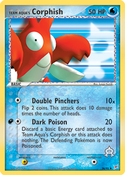 Team Aqua's Corphish - Team Magma vs Team Aqua
