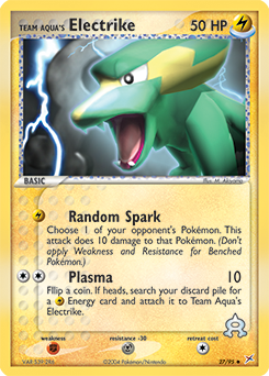 Team Aqua's Electrike - Team Magma vs Team Aqua