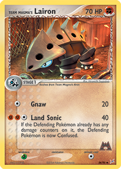 Team Magma's Lairon - Team Magma vs Team Aqua